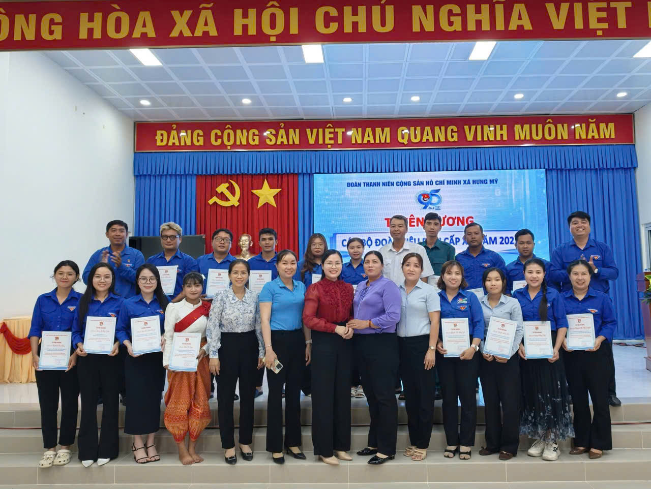 Hưng Mỹ:Tổ chức Chương trình kỷ niệm 95 năm ngày thành lập Đoàn TNCS Hồ Chí Minh (26/3/1931 - 26/3/2026)
