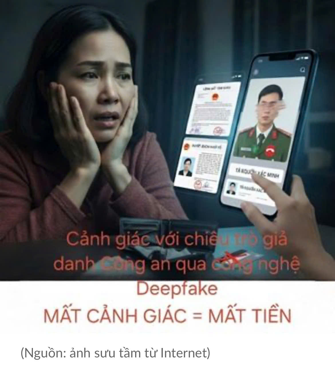 Cảnh giác trước thủ đoạn giả dạng hình ảnh, giọng nói bằng công nghệ AI 