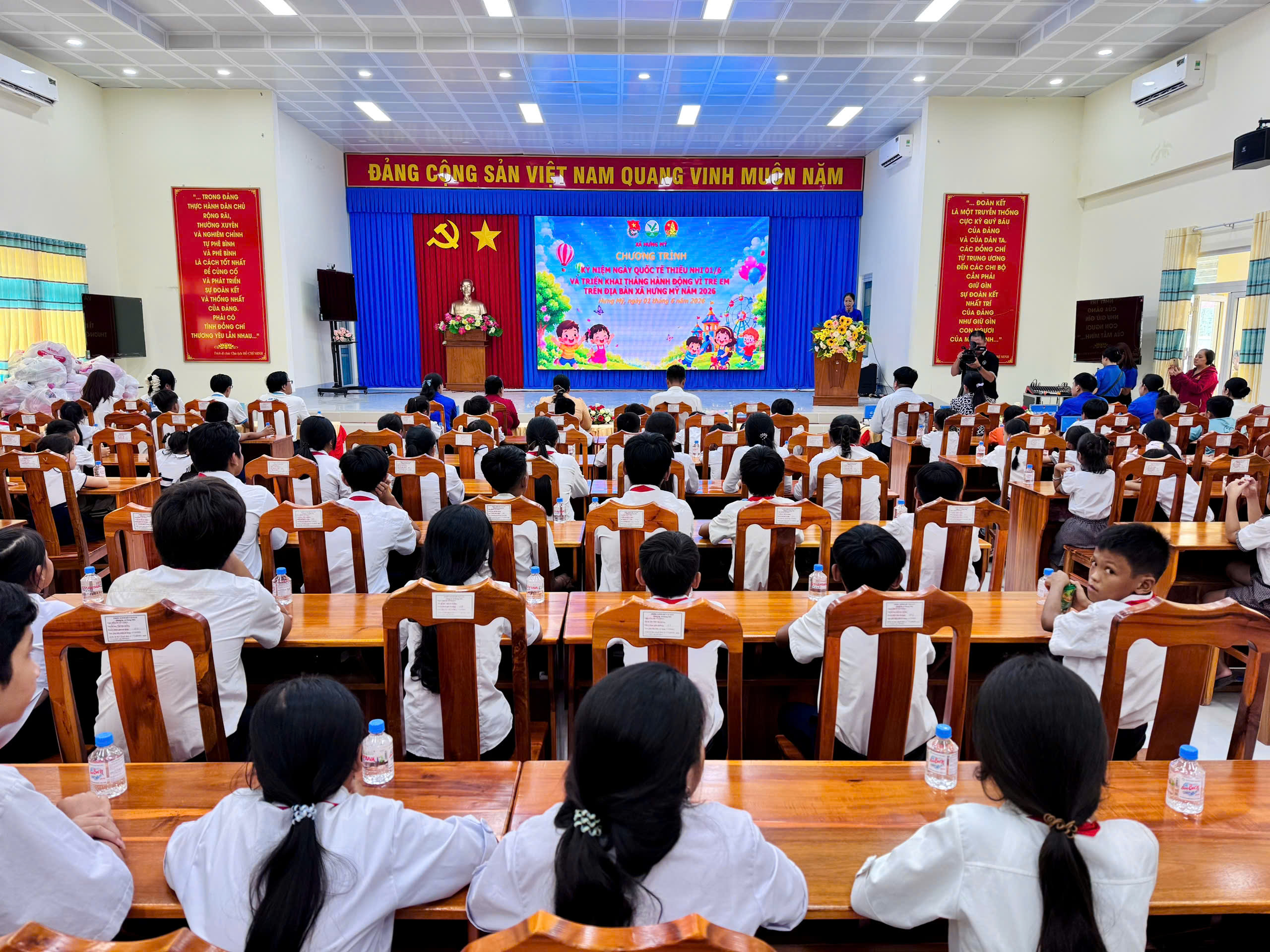 Hưng Mỹ tổ chức Ngày hội Thiếu nhi năm 2026 với nhiều hoạt động ý nghĩa